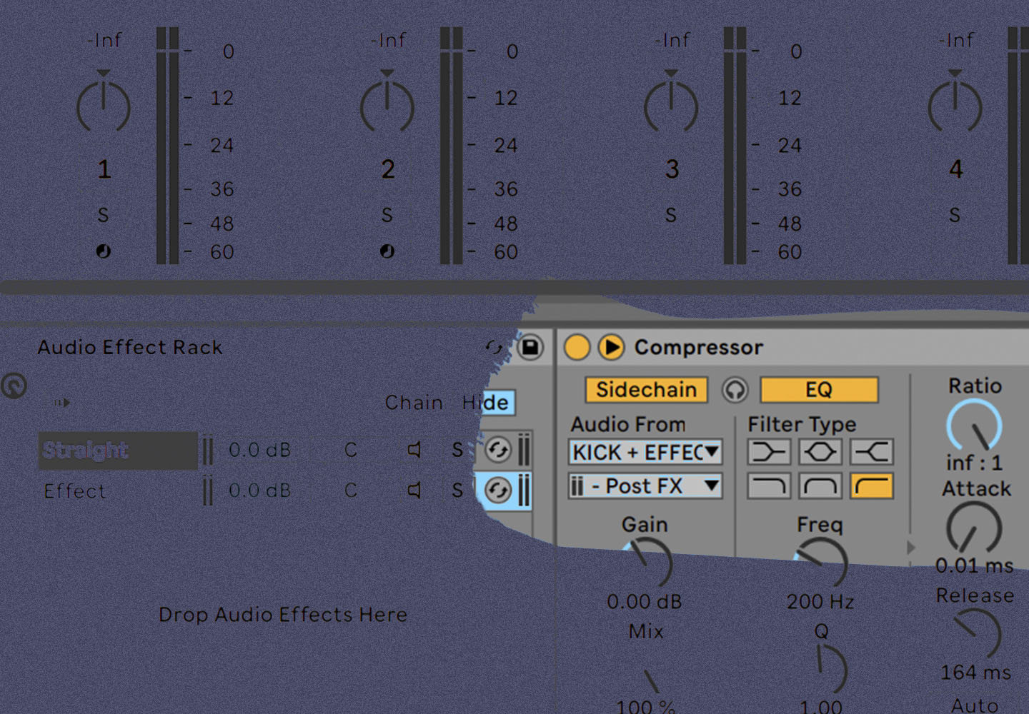 Inline Sidechain Effects - Ableton Live advanced tips - Aulart
